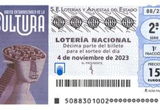 Lotería Nacional: comprobar resultados y décimos del sábado 4 de noviembre