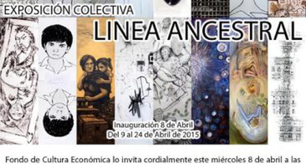 Línea Ancestral: Exposición de arte colectiva. (Foto: Difusión)