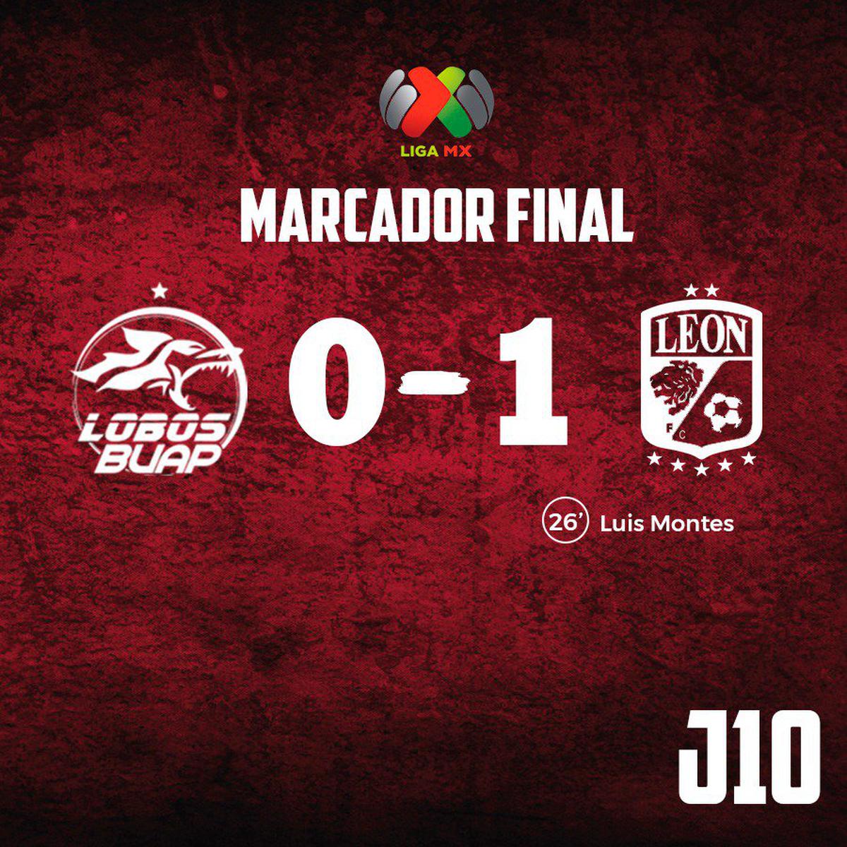 León superó 1-0 a Lobos BUAP y es nuevo líder del Torneo Clausura de la  Liga MX | DEPORTE-TOTAL | EL COMERCIO PERÚ