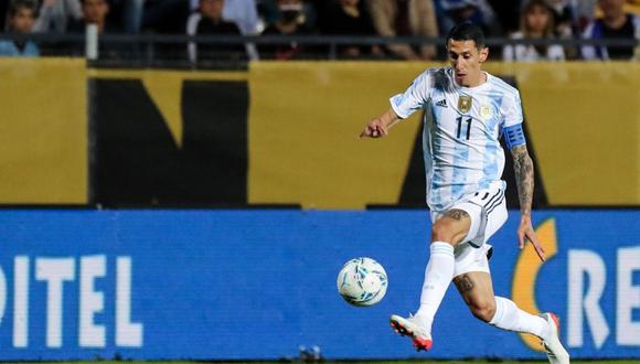 Ángel Di María será capitán de la selección de Argentina ante Chile. (Foto: EFE)