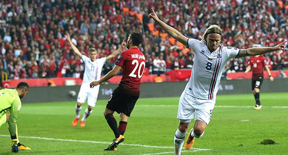 Golpe en las Eliminatorias Rusia 2018 en Europa. Islandia dio la sorpresa al golear a Turquía de visita y define su clasificación al Mundial en casa ante Kosovo. (Foto: EFE)