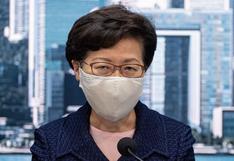 EE.UU. sanciona a Carrie Lam, jefa del ejecutivo de Hong Kong, por “socavar autonomía” del territorio