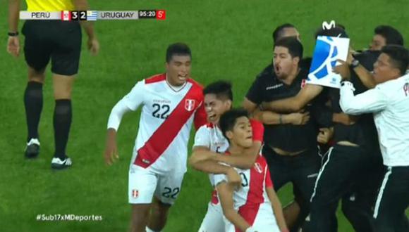 Perú venció 3-2 a Uruguay y espera el desenlace de la última jornada del hexagonal final del Sudamericano Sub 17 para celebrar su clasificación al Mundial de la categoría. (Video: Movistar Deportes)