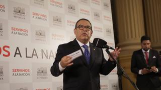 Alberto Otárola: “Gobierno no ha intervenido en ninguna investigación fiscal”