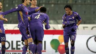 Fiorentina venció 3-1 en Copa Italia con Vargas de capitán