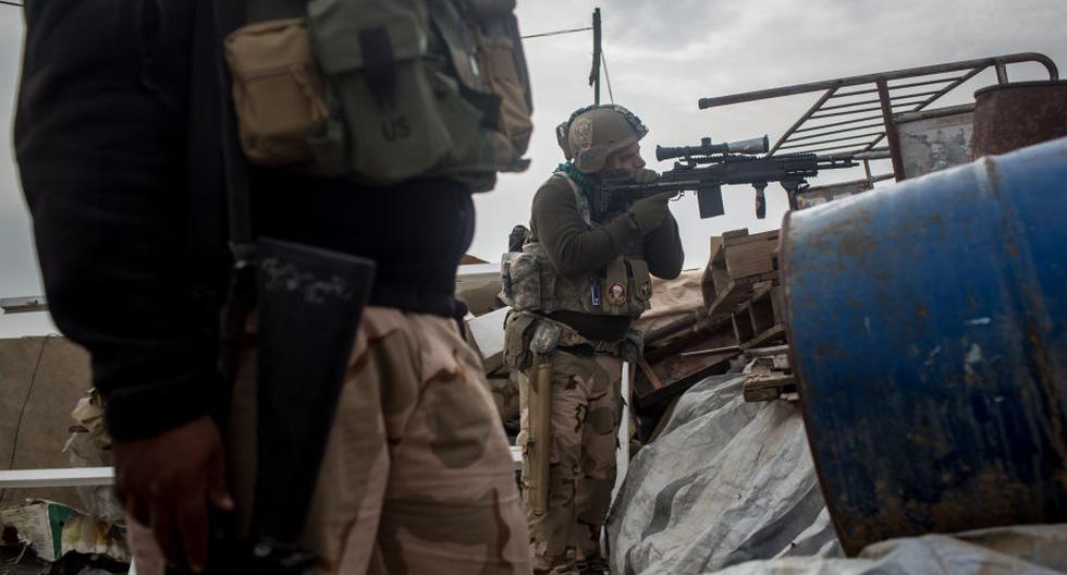 Lucha contra ISIS para recuperar Mosul. (Foto: Getty Images)