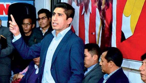 Cárdenas tuvo un rol activo en las últimas elecciones generales como secretario de organización de Perú Libre y ahora se encuentra prófugo. (Foto: Perú Libre)