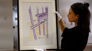 Un dibujo de Nelson Mandela fue subastado por 112.575 dólares en Nueva York