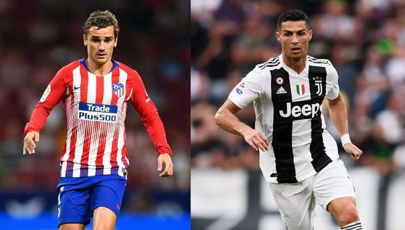 La Alcaldía de Cali realizará el cuadrangular y confirmó las presencias del Atlético de Madrid de Griezmann y Juventus de Cristiano Ronaldo. (Fotos: AFP)