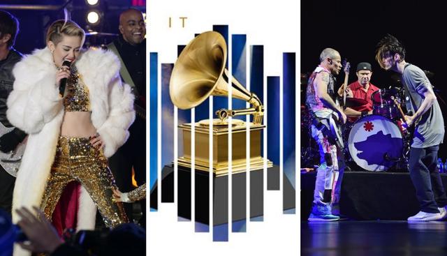 Grammy 2019: Miley Cyrus, Red Hot Chili Peppers y otros artistas confirmados para la gala (Fotos: AFP)