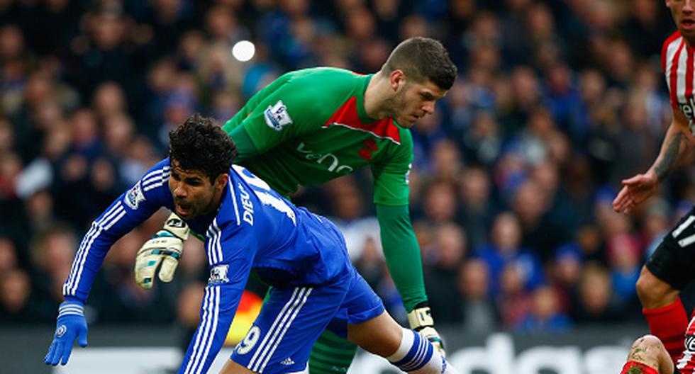 Chelsea no pudo con el Southampton y rescató un empate. (Foto: Getty Images)