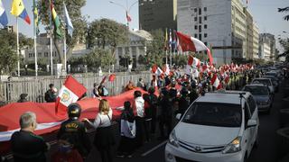 Manifestantes marchan contra el Gobierno del presidente Pedro Castillo | FOTOS
