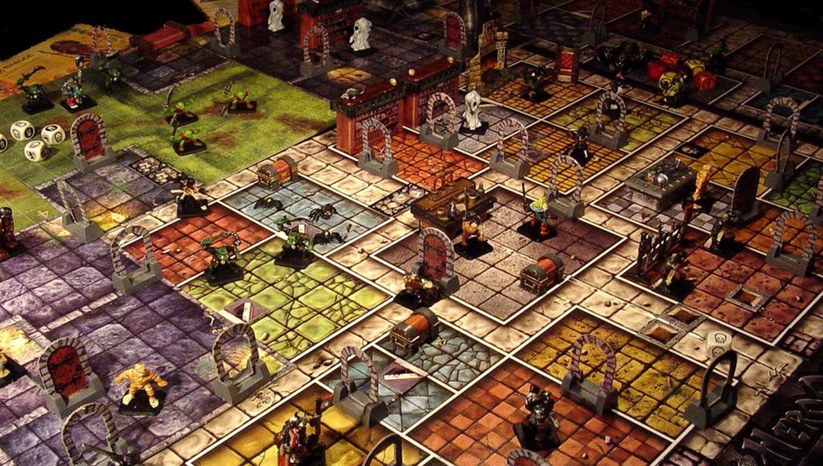 Tablero de Calabozos y Dragones