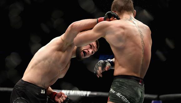 Escandaloso final en el Conor McGregor vs. Khabib Nurmagomedov por el UFC 229 | VIDEO. (Foto: AFP)