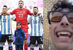 ‘Tiktoker’ argentino enfurece por el poco apoyo a su selección en Qatar: “Somos arrogantes”