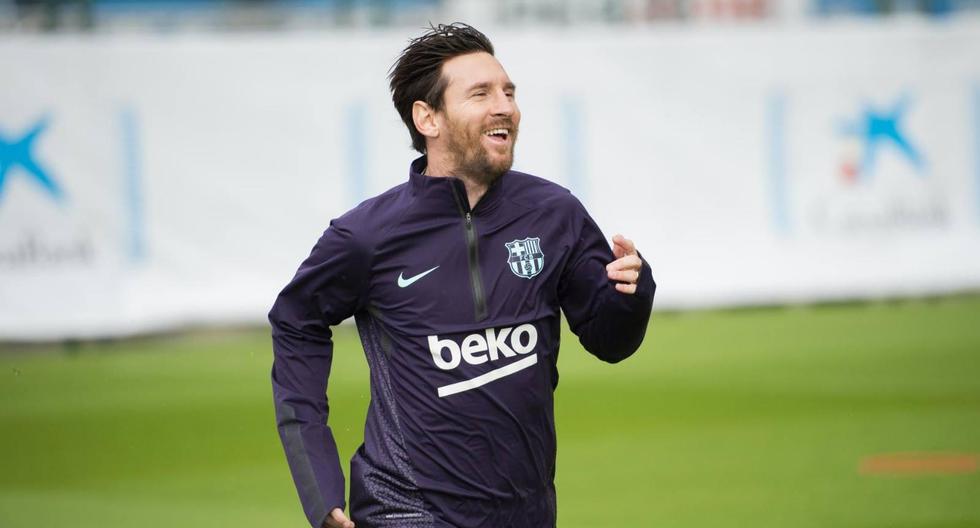 Lionel Messi ha empezado a realizar ejercicios de movilidad, ha informado el Barcelona. | Foto: Getty
