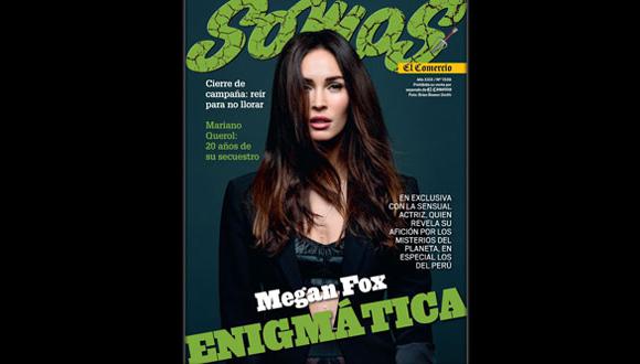 La actriz Megan Fox es una admiradora de Las Líneas de Nasca