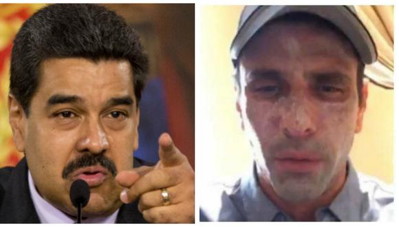 Maduro dice que Capriles se fue a revisarse el cutis en EE.UU.