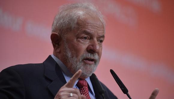 Lula brindó una conferencia en la prestigiosa universidad Sciences Po de París, en el marco de una gira europea en la que tiene previsto reunirse con varios líderes. (Foto: Julien de Rosa / AFP)