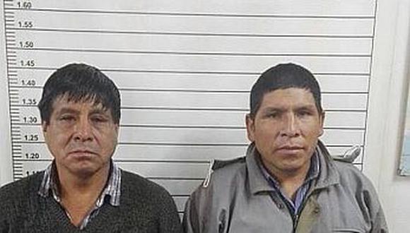 Los dos sujetos fueron trasladados a la Divincri de Huancayo (Foto: Junior Meza)