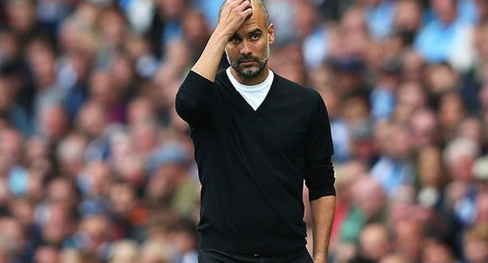 Pep Guardiola tiene que guardar la calma ante apabullante momento en la Premier League. (Foto: Getty Images)