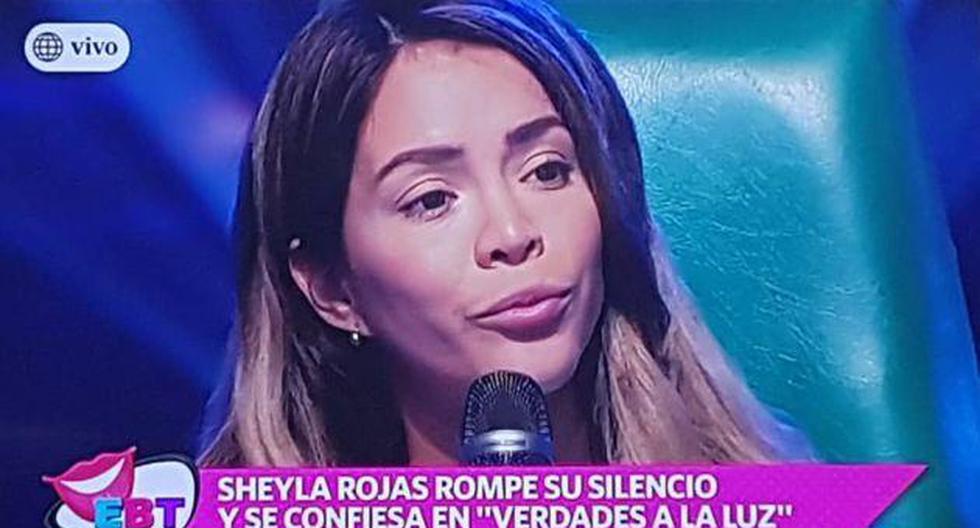 Sheyla Rojas negó que fuera s quisiera una boda de US$170,000: \"Jamás gastaría tanta plata\". (Foto: Captura de video)