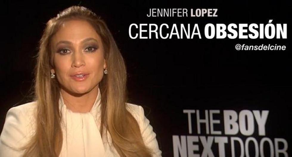 Jennifer López envía saludos a su público peruano. (Foto: Captura YouTube)