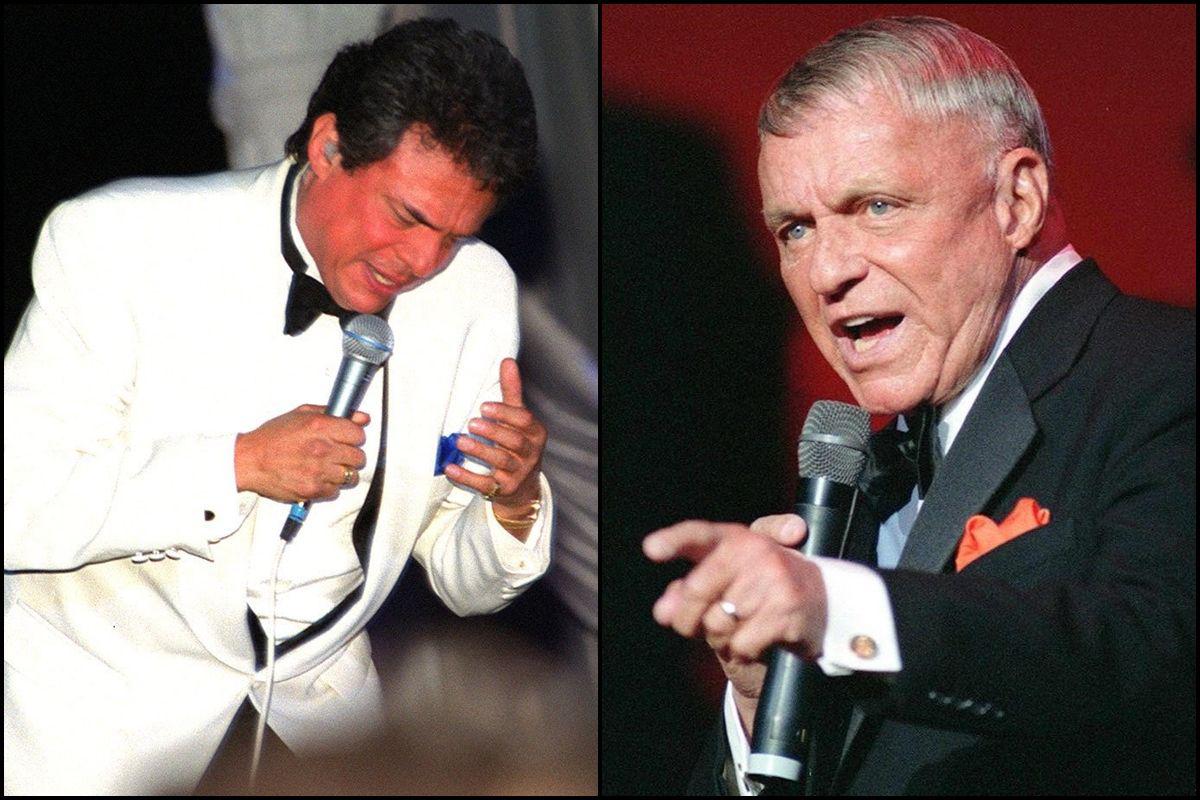José José y Frank Sinatra, dos leyendas de la música. (Foto: Agencias)