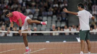 Roger Federer y Rafael Nadal jugaron en África por un evento benéfico