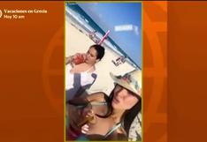 Rosángela Espinoza disfruta sus días de playa en Cancún 