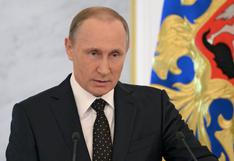 Vladimir Putin ordena destruir cualquier amenaza para Rusia en Siria