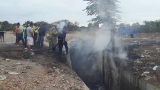 Contrabandistas peruanos sufren quemaduras graves en frontera con Ecuador