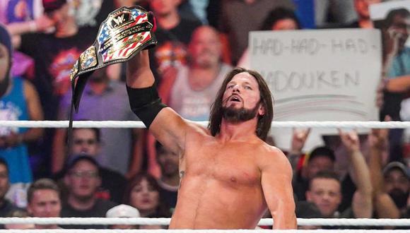 AJ Styles es confirmado para el evento de WWE en Lima. (Foto: WWE)