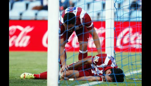 Diego Costa solo sufre una "herida" y está "bien"