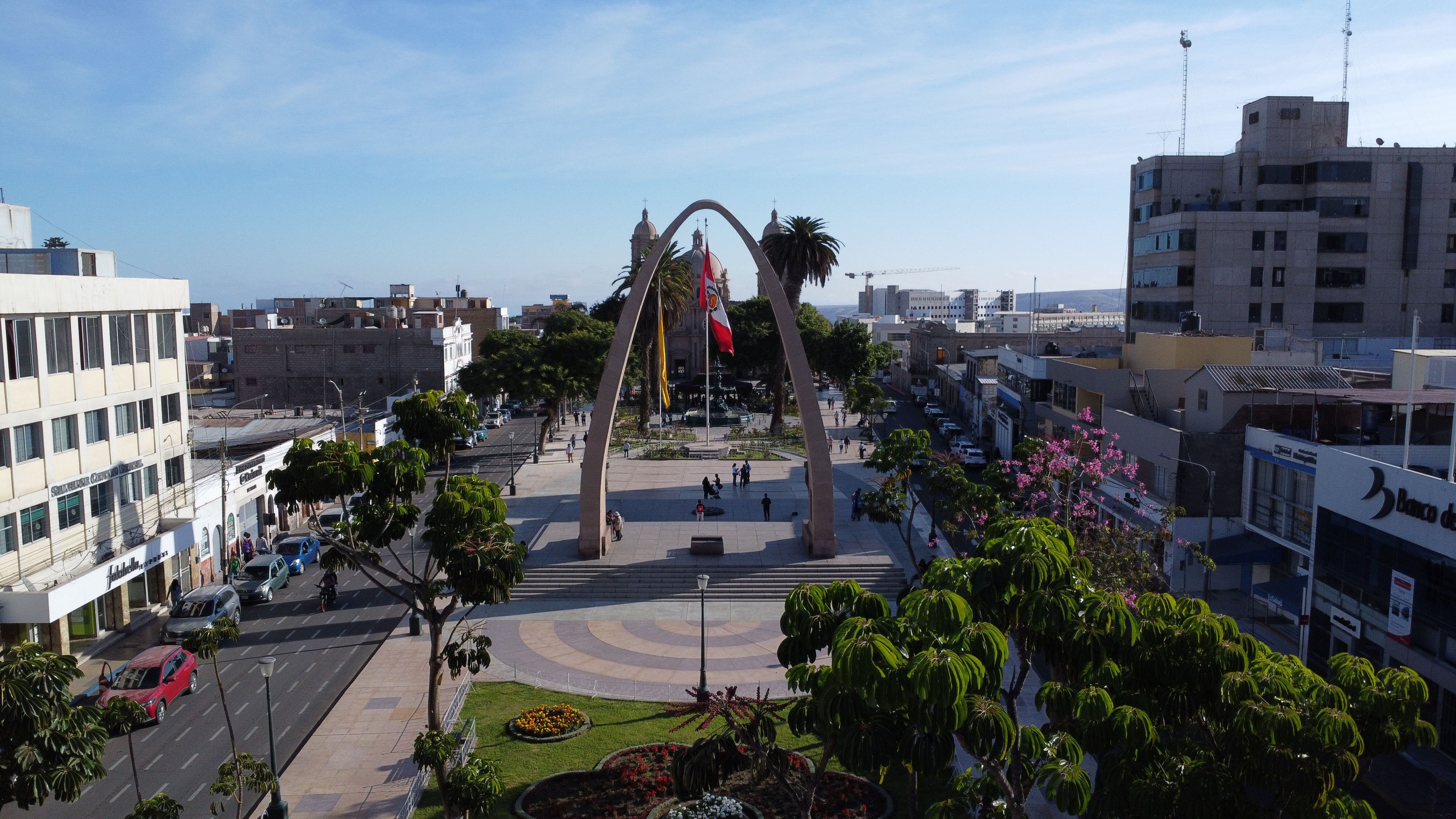 Como parte de la campaña Peruanos que Suman llegamos a la heroica ciudad de Tacna. 