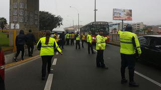 Puente Atocongo: realizan operativo de fiscalización contra vehículos informales