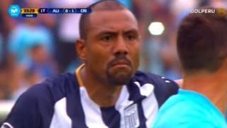 Alianza Lima vs. Sporting Cristal: 'Cachito' Ramírez vio la roja en esta jugada