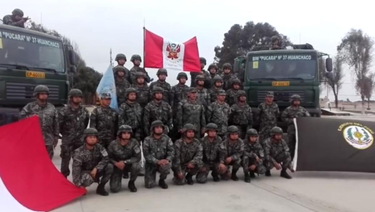 Ejército continúa con los mensajes de apoyo a la selección. (Foto: Facebook)