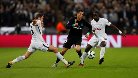 Real Madrid vs. Tottenham EN VIVO ONLINE: el conjunto español pierde por la mínima diferencia en su primera visita a Wembley. El gol lo convirtió Dele Alli. (Foto: AFP)