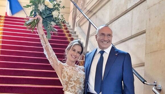 En una boda civil llevada a cabo en la ciudad de París, los amantes se dieron el ‘sí’ (Foto: Altaír Jarabo / Instagram)