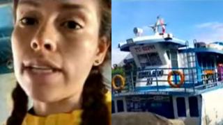 Loreto: cerca de 300 turistas retenidos en el río Marañón por comuneros de Cuninico piden agua y alimentos