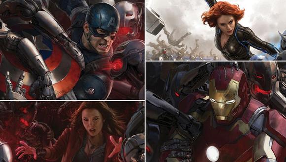 "Avengers: Age of Ultron": revelan los primeros pósters