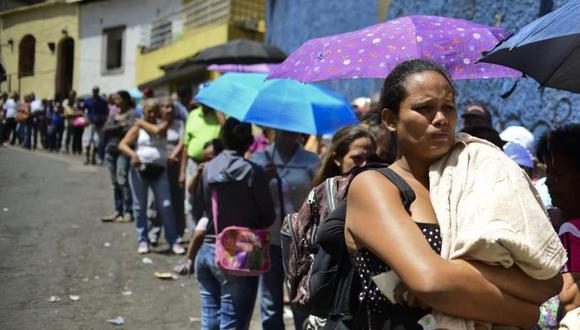 Los expertos consideran probable que la crisis en Venezuela esté haciendo aumentar de forma importante el número de personas en riesgo, sobre todo dada la inseguridad alimentaria y el flujo de refugiados hacia otros países. (Foto: AFP)
