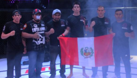 Dos peruanos triunfaron anoche en el evento EMMA 11 de Ecuador. (Foto: Análisis MMA)