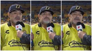 Maradona y la entrevista en la que dio extraña respuesta que generó burlas en redes sociales | VIDEO