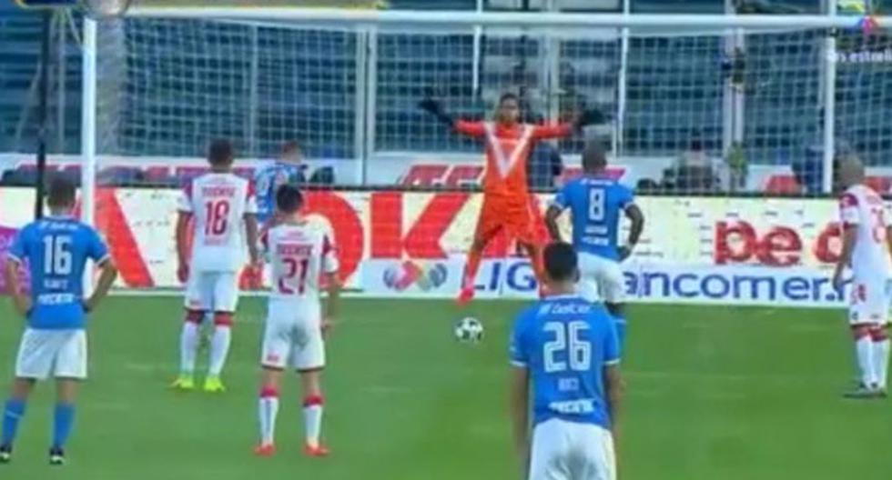 Veracruz con Pedro Gallese cayó ante el Cruz Azul en partido con muchos goles. (Foto: captura)