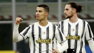 Con doblete de Cristiano Ronaldo, Juventus derrotó a Inter de Milán en el Estadio Giuseppe Meazza