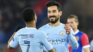 Manchester City ganó 4-0 a Basilea con doblete de Gündogan por Champions