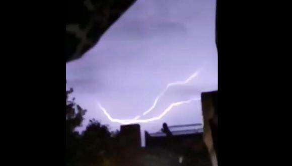 Argentina: Videos de la tormenta eléctrica en Córdoba en medio del intenso calor. Foto: Captura de video