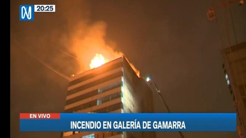 Incendio en Gamarra: bomberos controlan emergencia en La Victoria